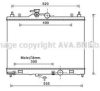 AVA QUALITY COOLING DN2375 Radiator, engine cooling